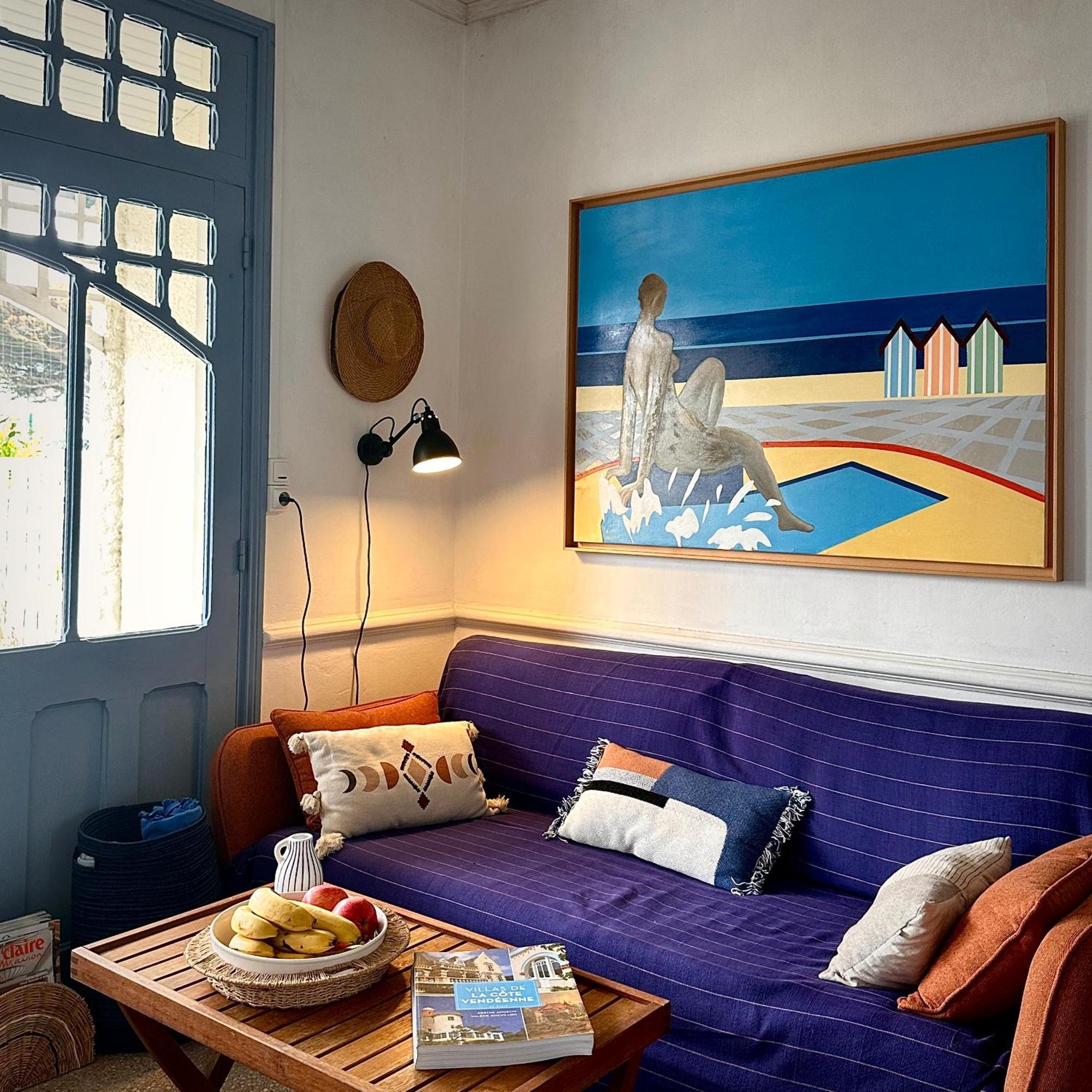 Villa "Mignon" Avec Studio Independant, Tout A Pied, Plage A 4 Mn, 6 Pers, 2 Sde Saint-Jean-de-Monts Luaran gambar